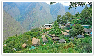 The Chardham Camp in Joshimath